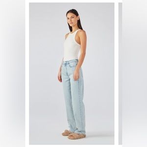 NWT triarchy denim Ms. Keaton baggy Jean 25 current season sold out $245